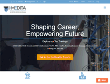 Tablet Screenshot of imedita.com